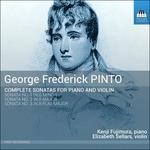 Sonate per violino n.1, n.2, n.3 - CD Audio di George Frederick Pinto