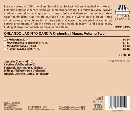 Musica per orchestra vol.1 - CD Audio di Orlando Jacinto Garcia - 2