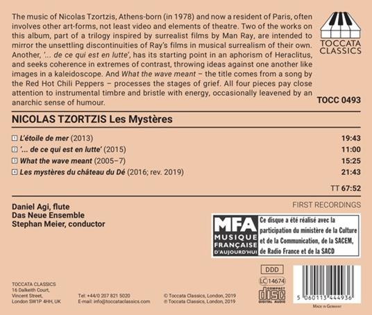 Les Mystères - CD Audio di Nicolas Tzortzis - 2