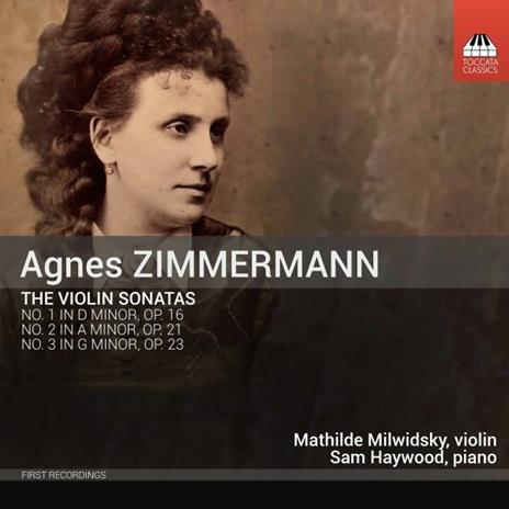 Sonate per violino - CD Audio di Agnes Zimmermann