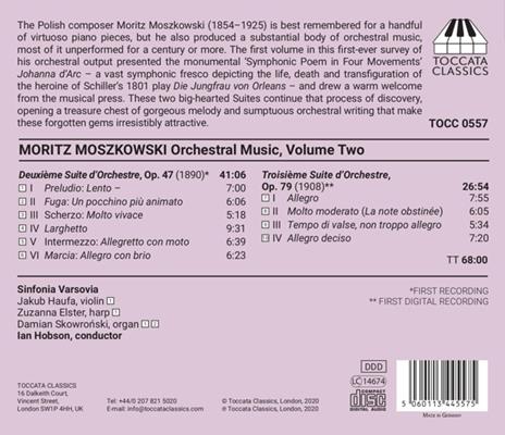 Orchestral Music, Vol. 2 - CD Audio di Moritz Moszkowski - 2