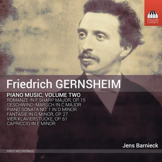 Musica per pianoforte vol.2 - CD Audio di Friedrich Gernsheim