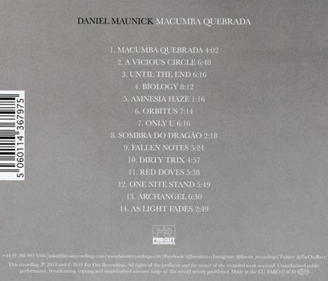 Macumba quebrada - CD Audio di Daniel Maunick - 2