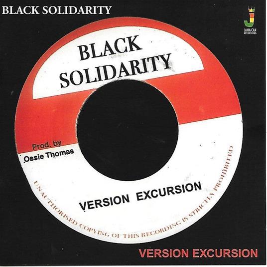 Black Solidarity Version Excursion - CD Audio
