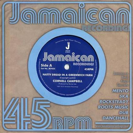 Natty Dread In A Greenwich Farm-Version - Vinile LP di Cornell Campbell