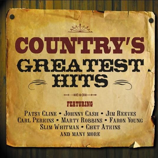Country's Greatest Hits: 50 Original Hits - CD Audio