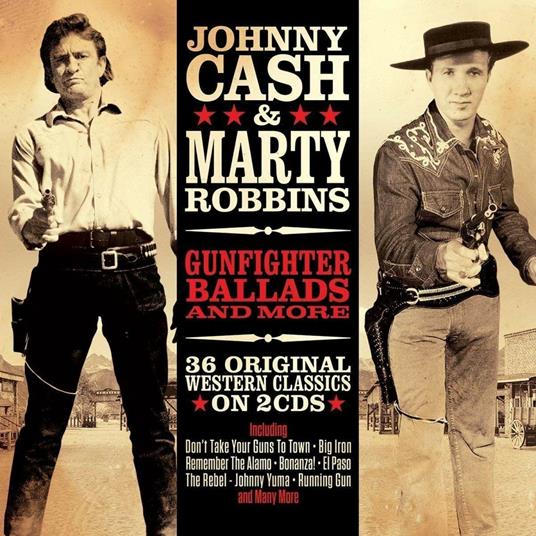Gunfighter Ballads & More - CD Audio di Johnny Cash,Marty Robbins