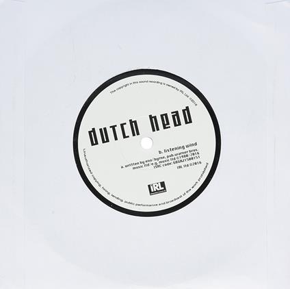 It'S Complicated - Vinile LP di Dutch Head