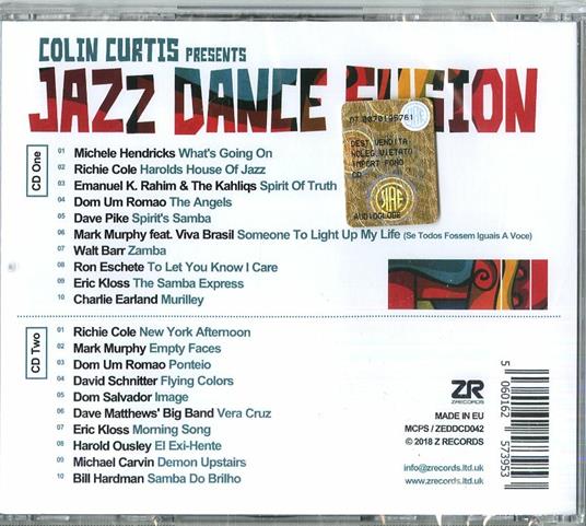 Colin Curtis presents Jazz Dance Fusion - CD Audio - 2