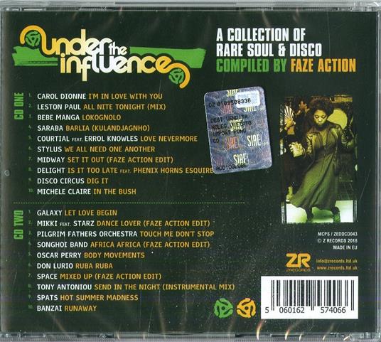Under the Influence vol.6 - CD Audio - 2