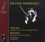 Brahms-Neilsen... - CD Audio di Johannes Brahms,Carl August Nielsen,Sir John Barbirolli