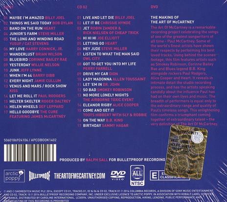 The Art of McCartney - CD Audio + DVD - 2