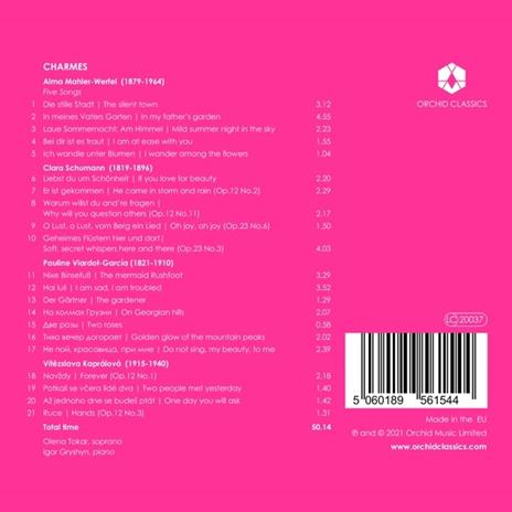 Charmes - CD Audio di Olena - Igor Gryshyn Tokar - 2