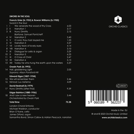 Sword In The Soul - CD Audio di Simon Callow - 2