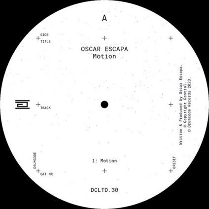Motion - Vinile LP di Oscar Escapa