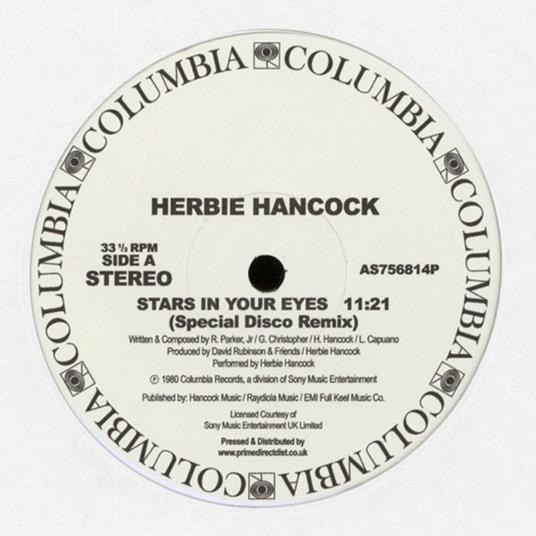 Stars In Your Eyes - Saturday Night - Vinile LP di Herbie Hancock
