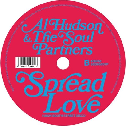 Spread Love - Vinile LP di Al Hudson