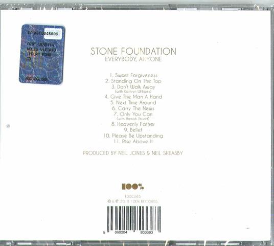Everybody, Anyone - CD Audio di Stone Foundation - 2
