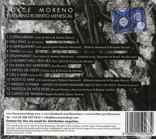 Raiz - CD Audio di Joyce Moreno - 2