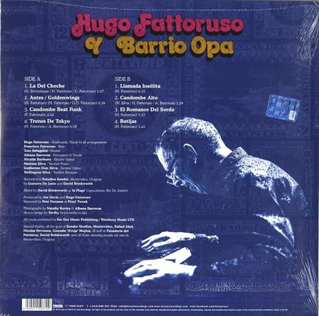Hugo Fattoruso y Barrioopa - Vinile LP di Hugo Fattoruso - 2