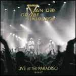 Live at the Paradiso. 14.04.07