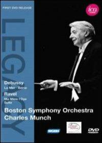 Charles Munch. Debussy, Ravel (DVD) - DVD di Claude Debussy,Maurice Ravel,Charles Munch,Boston Symphony Orchestra