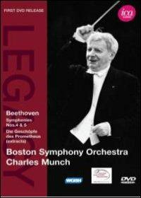 Charles Munch. Beethoven (DVD) - DVD di Ludwig van Beethoven,Charles Munch,Boston Symphony Orchestra
