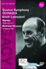 Boston Symphony Orchestra. Erich Leinsdorf. Mahler. Strauss (DVD)