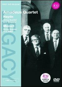 Amadeus Quartet Play Haydn & Mozart (DVD) - DVD di Franz Joseph Haydn,Wolfgang Amadeus Mozart,Amadeus Quartet