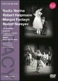 Nerina, Helpmann, Fonteyn, Nureyev. Les Sylphides, Coppélia, Giselle (DVD) - DVD