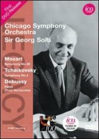 Georg Solti & Chicago Symphony Orchestra (DVD) - DVD di Claude Debussy,Wolfgang Amadeus Mozart,Pyotr Ilyich Tchaikovsky,Georg Solti,Chicago Symphony Orchestra