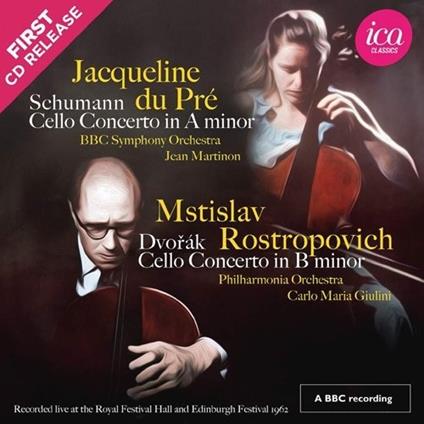 Concerto per violoncello op.129 - CD Audio di Antonin Dvorak,Robert Schumann,Carlo Maria Giulini