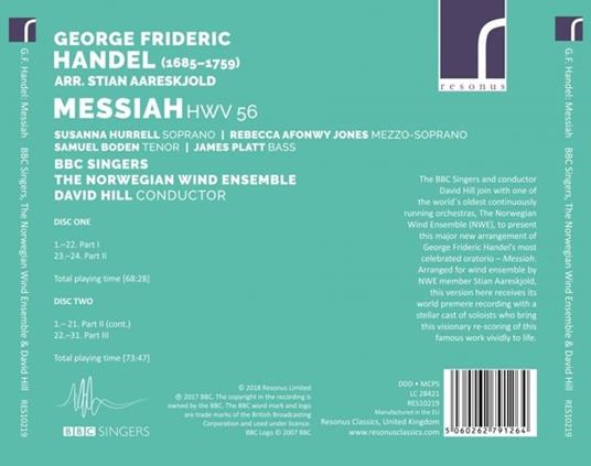 Il Messia - CD Audio di Georg Friedrich Händel - 2