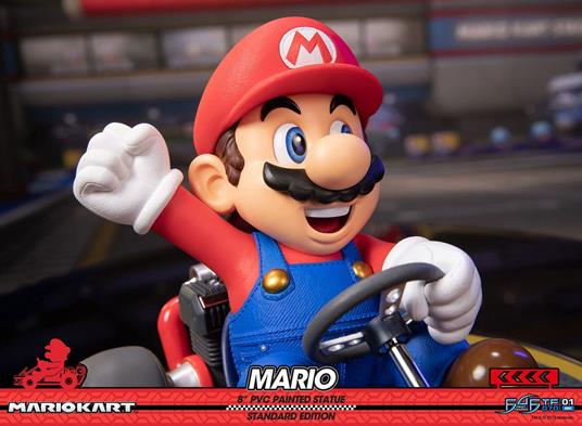 Mario Kart Pvc Statua Mario Standard Edition 19 Cm First 4 Figures - 5