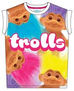 T-Shirt bambina Trolls. Big Print Sublimation