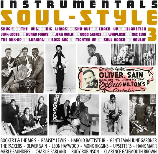 Instrumentals Soul-Style vol.3 1965-1966 - CD Audio