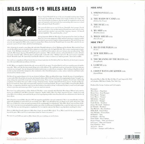 Miles Ahead (Hq) - Vinile LP di Miles Davis - 2