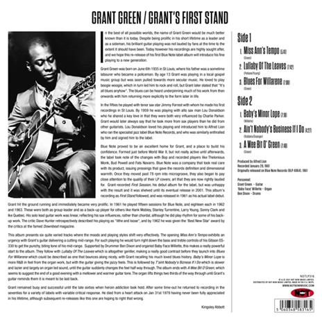 Grant's First Stand - Vinile LP di Grant Green - 2