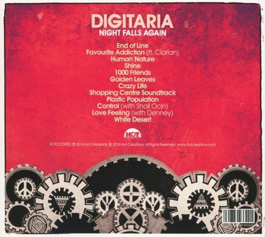 Night Falls Again - CD Audio di Digitaria - 2