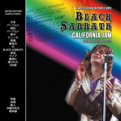 California Jam Ontario Speedway 1974 - Vinile LP di Black Sabbath