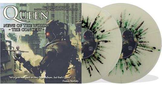 News of the World - The Concert (Splatter Vinyl) - Vinile LP di Queen