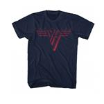 T-Shirt Unisex Tg. L Van Halen. Classic Red Logo