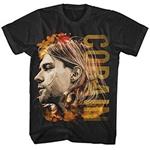 T-Shirt Unisex Kurt Cobain. Coloured Side View