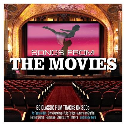 Songs from the Movies (Colonna Sonora) - CD Audio