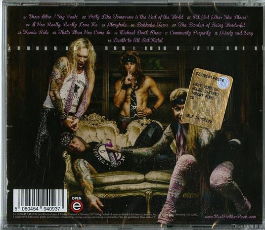 Live From Lexxi's Mom's Garage - CD Audio di Steel Panther - 2