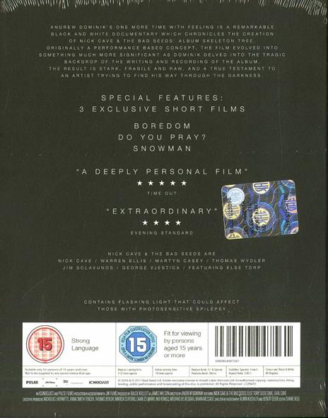 Nick Cave & The Bad Seeds. One More Time with Feelings (Blu-ray) - Blu-ray di Nick Cave,Bad Seeds - 2