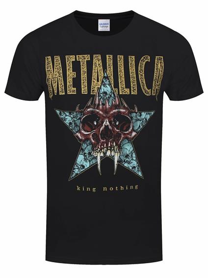 T-Shirt Unisex Tg. L. Metallica: King Nothing
