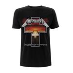 T-Shirt Unisex Tg. L. Metallica: Master Of Puppets Cross