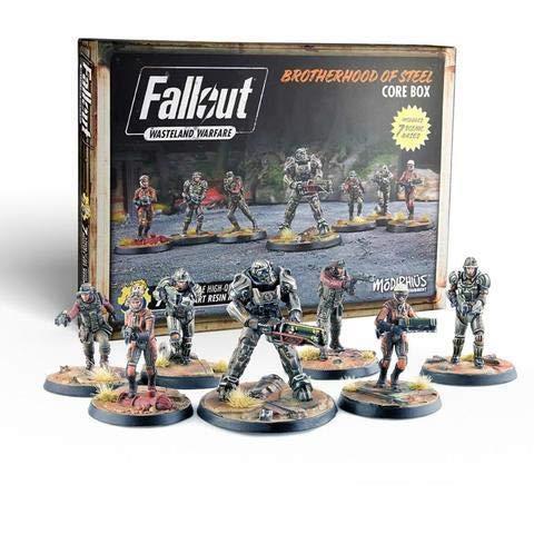 Fallout: Modiphius Entertainment - Wasteland Warfare - Brotherhood Of Steel Core Box