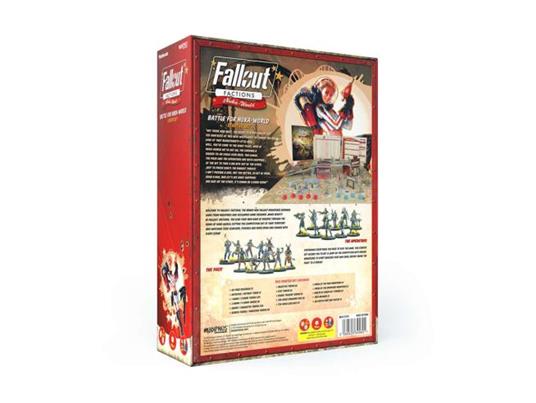 FALLOUT FACTIONS NUKA WORLD STARTER SET Gioco Da Tavolo Modiphius